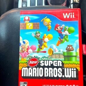 Super Mario brothers Wii game perfect condition